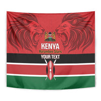 Custom Kenya Football Tapestry Come On Harambee Stars