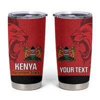 Custom Kenya Football Tumbler Cup Come On Harambee Stars