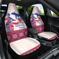 Afro-Haitians Proud Car Seat Cover Haiti Coat Of Arms Dashiki