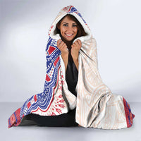 Afro-Haitians Proud Hooded Blanket Haiti Coat Of Arms Dashiki