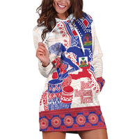 Afro-Haitians Proud Hoodie Dress Haiti Coat Of Arms Dashiki