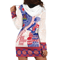 Afro-Haitians Proud Hoodie Dress Haiti Coat Of Arms Dashiki