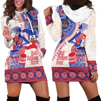 Afro-Haitians Proud Hoodie Dress Haiti Coat Of Arms Dashiki