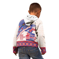 Afro-Haitians Proud Kid Hoodie Haiti Coat Of Arms Dashiki