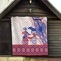Afro-Haitians Proud Quilt Haiti Coat Of Arms Dashiki