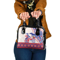 Afro-Haitians Proud Shoulder Handbag Haiti Coat Of Arms Dashiki