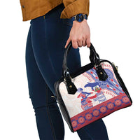 Afro-Haitians Proud Shoulder Handbag Haiti Coat Of Arms Dashiki