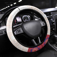 Afro-Haitians Proud Steering Wheel Cover Haiti Coat Of Arms Dashiki