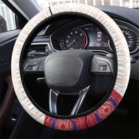 Afro-Haitians Proud Steering Wheel Cover Haiti Coat Of Arms Dashiki