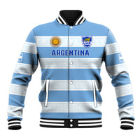 Personalised Argentina Rugby Baseball Jacket Los Pumas 2023 Go Champions Unique Style - Wonder Print Shop