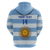 Personalised Argentina Rugby Hoodie Los Pumas 2023 Go Champions Unique Style - Wonder Print Shop