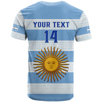 Personalised Argentina Rugby T Shirt Los Pumas 2023 Go Champions Unique Style - Wonder Print Shop