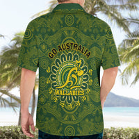 Australia Rugby Hawaiian Shirt Wallabies 2023 Go Champions Indigenous Art - Wonder Print Shop