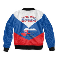 17 July Slovakia Independence Day Bomber Jacket Proud To Be Slovensko - Wonder Print Shop