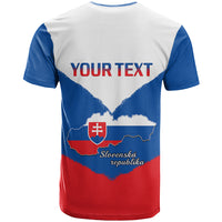 Personalised 17 July Slovakia Independence Day T Shirt Proud To Be Slovensko - Wonder Print Shop
