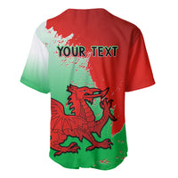 Custom Pride Cymru Baseball Jersey 2023 Wales LGBT With Welsh Red Dragon - Wonder Print Shop
