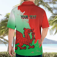 Custom Pride Cymru Hawaiian Shirt 2023 Wales LGBT With Welsh Red Dragon - Wonder Print Shop