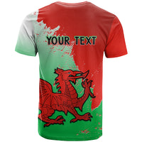 Custom Pride Cymru T Shirt 2023 Wales LGBT With Welsh Red Dragon - Wonder Print Shop