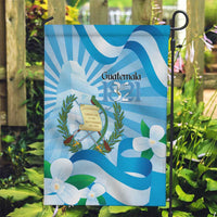 Guatemala Independence Day Garden Flag Since 1821 Coat Of Arms With Tikal - Wonder Print Shop