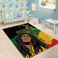 Legend Bob Buffalo Soldier Area Rug American Heroes Reggae Style - Wonder Print Shop