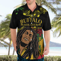Legend Bob Buffalo Soldier Hawaiian Shirt American Heroes Reggae Style - Wonder Print Shop