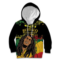 Legend Bob Buffalo Soldier Kid Hoodie American Heroes Reggae Style - Wonder Print Shop