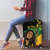 Legend Bob Buffalo Soldier Luggage Cover American Heroes Reggae Style - Wonder Print Shop