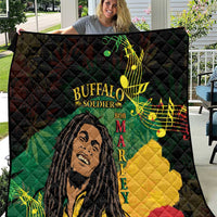 Legend Bob Buffalo Soldier Quilt American Heroes Reggae Style - Wonder Print Shop