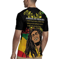 Legend Bob Buffalo Soldier Rugby Jersey American Heroes Reggae Style - Wonder Print Shop