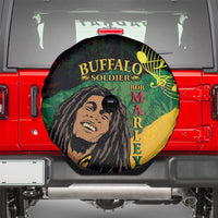 Legend Bob Buffalo Soldier Spare Tire Cover American Heroes Reggae Style - Wonder Print Shop
