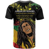 Legend Bob Buffalo Soldier T Shirt American Heroes Reggae Style - Wonder Print Shop
