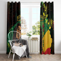Legend Bob Buffalo Soldier Window Curtain American Heroes Reggae Style - Wonder Print Shop