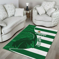 Zimbabwe Rugby Custom Area Rug Sables 3rd Champions Proud - Wonder Print Shop