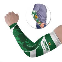 Zimbabwe Rugby Custom Arm Sleeves Sables 3rd Champions Proud - Wonder Print Shop