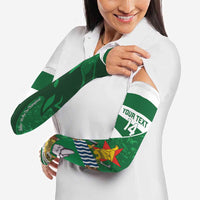 Zimbabwe Rugby Custom Arm Sleeves Sables 3rd Champions Proud - Wonder Print Shop