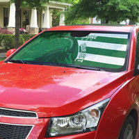 Zimbabwe Rugby Custom Auto Sun Shade Sables 3rd Champions Proud - Wonder Print Shop