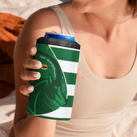 Zimbabwe Rugby Custom 4 in 1 Can Cooler Tumbler Sables 3rd Champions Proud - Wonder Print Shop