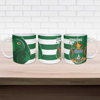 Zimbabwe Rugby Custom Ceramic Mug Sables 3rd Champions Proud - Wonder Print Shop