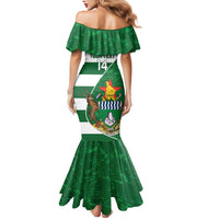 Zimbabwe Rugby Custom Family Matching Mermaid Dress and Hawaiian Shirt Sables 3rd Champions Proud - Wonder Print Shop