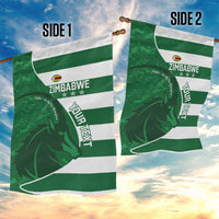 Zimbabwe Rugby Custom Garden Flag Sables 3rd Champions Proud - Wonder Print Shop