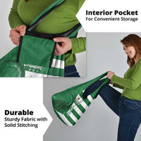 Zimbabwe Rugby Custom Grocery Bag Sables 3rd Champions Proud - Wonder Print Shop