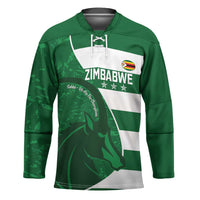 Zimbabwe Rugby Custom Hockey Jersey Sables 3rd Champions Proud - Wonder Print Shop