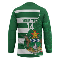 Zimbabwe Rugby Custom Hockey Jersey Sables 3rd Champions Proud - Wonder Print Shop