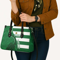 Zimbabwe Rugby Custom Leather Bag Sables 3rd Champions Proud - Wonder Print Shop