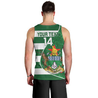 Zimbabwe Rugby Custom Men Tank Top Sables 3rd Champions Proud - Wonder Print Shop