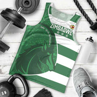 Zimbabwe Rugby Custom Men Tank Top Sables 3rd Champions Proud - Wonder Print Shop
