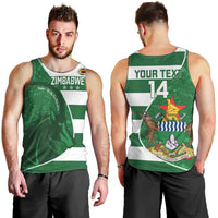 Zimbabwe Rugby Custom Men Tank Top Sables 3rd Champions Proud - Wonder Print Shop