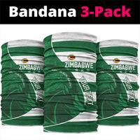Zimbabwe Rugby Custom Neck Gaiter Sables 3rd Champions Proud - Wonder Print Shop