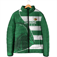 Zimbabwe Rugby Custom Padded Jacket Sables 3rd Champions Proud - Wonder Print Shop