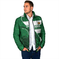 Zimbabwe Rugby Custom Padded Jacket Sables 3rd Champions Proud - Wonder Print Shop